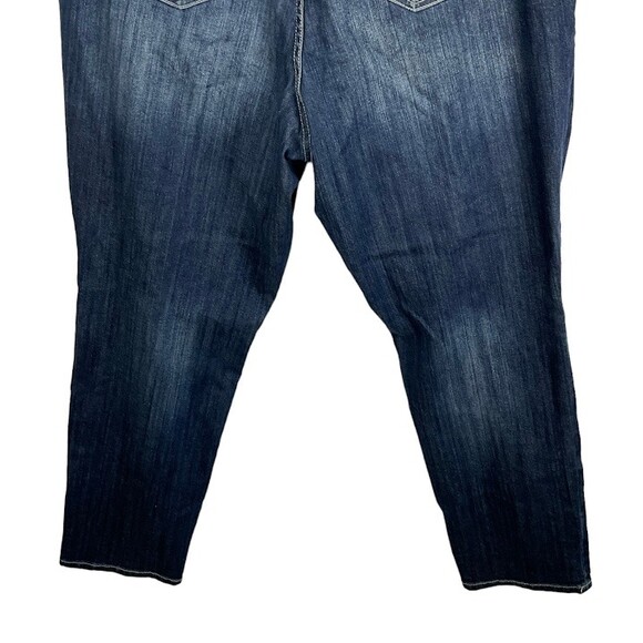 Torrid Jeans Premium Womens Sz 22 Boyfriend Stretch Medium Wash Blue High Rise - Picture 7 of 11